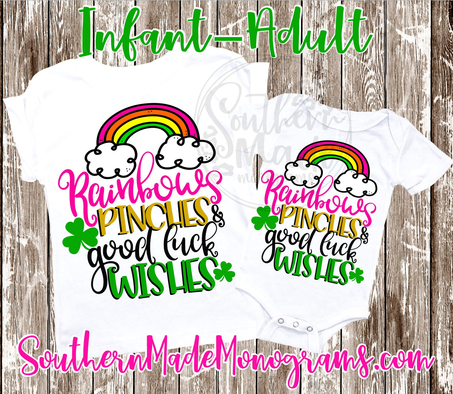 Rainbows Pinches & Good Luck Wishes
