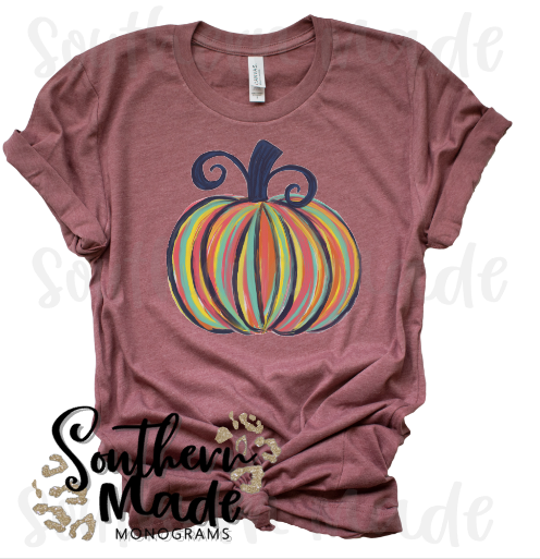 Watercolor Pumpkin T-shirt