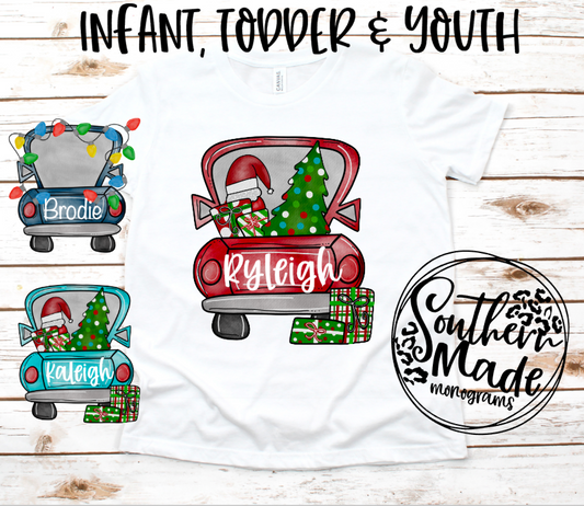 Christmas Truck - Personalized For Free