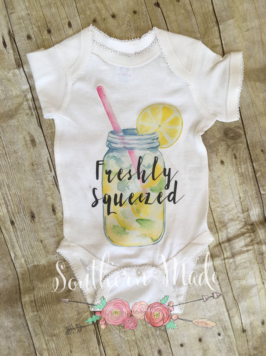 Freshly Squeezed - Toddler Tee or Oneise - Short or Long Sleeve - Freshly Squeezed Onesie - Freshly Squeezed Shirt