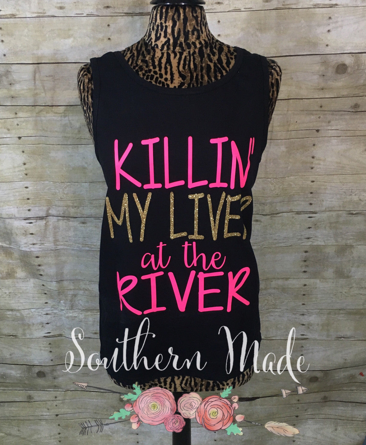 Killin' My Liver at the River Tank - Unisex or Womens Fit - Choose All Colors
